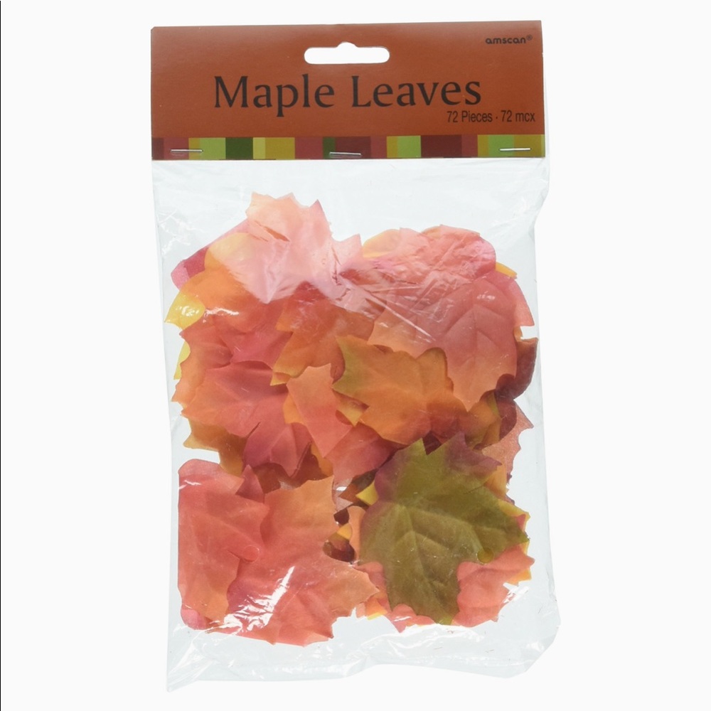 Package 72 Silk Maple Leaves